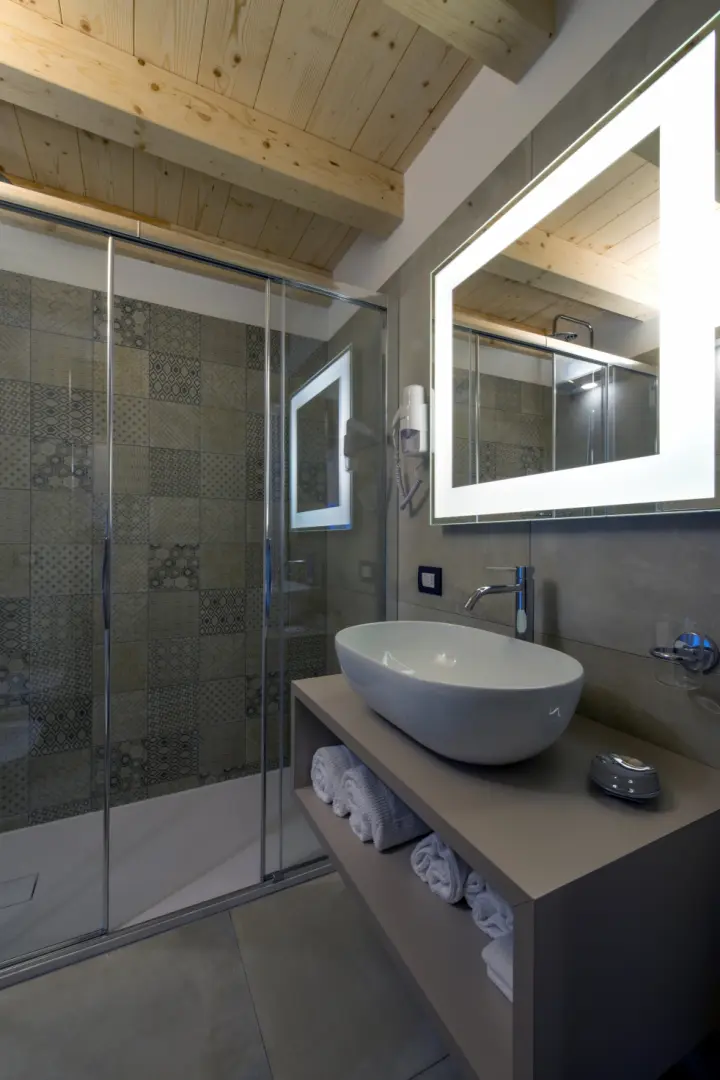Bagno della camera 2 dell’Hotel La Meridiana