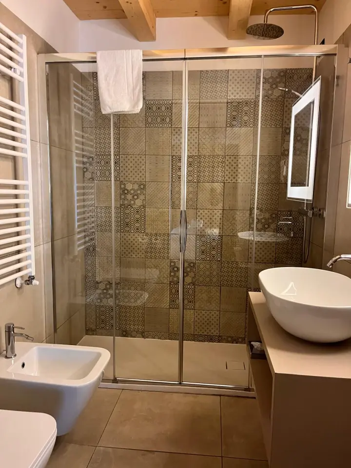 Bagno della camera 4 dell’Hotel La Meridiana