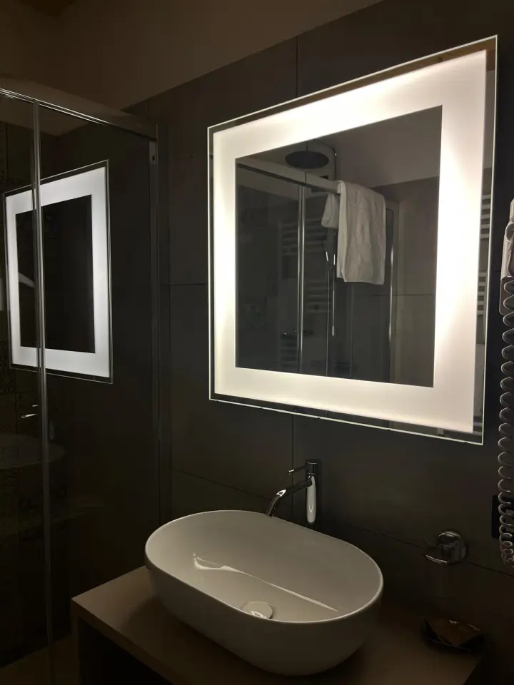 Bagno della camera 22 dell’Hotel La Meridiana